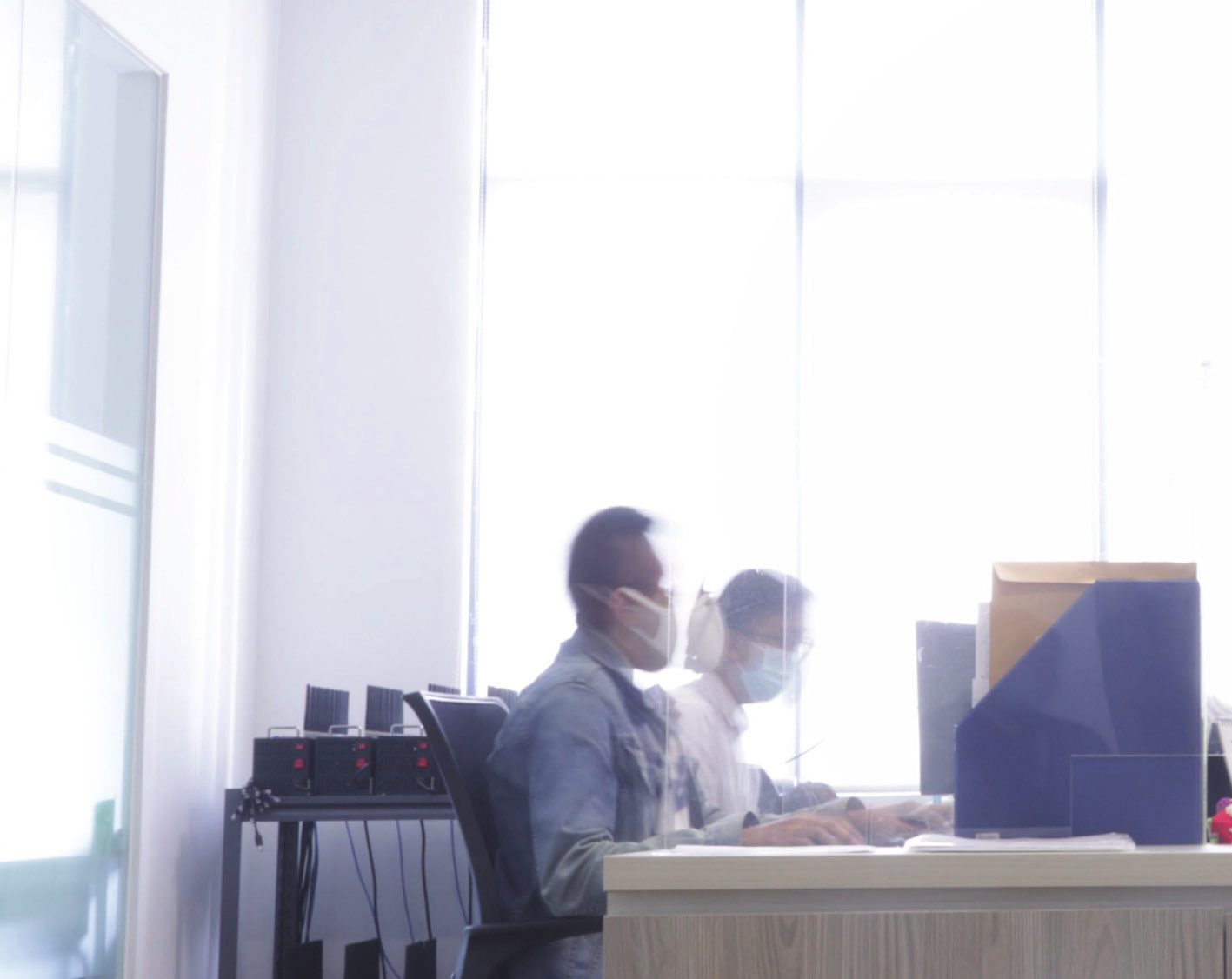 Suasana kantor PT Grosir Ria Jaya